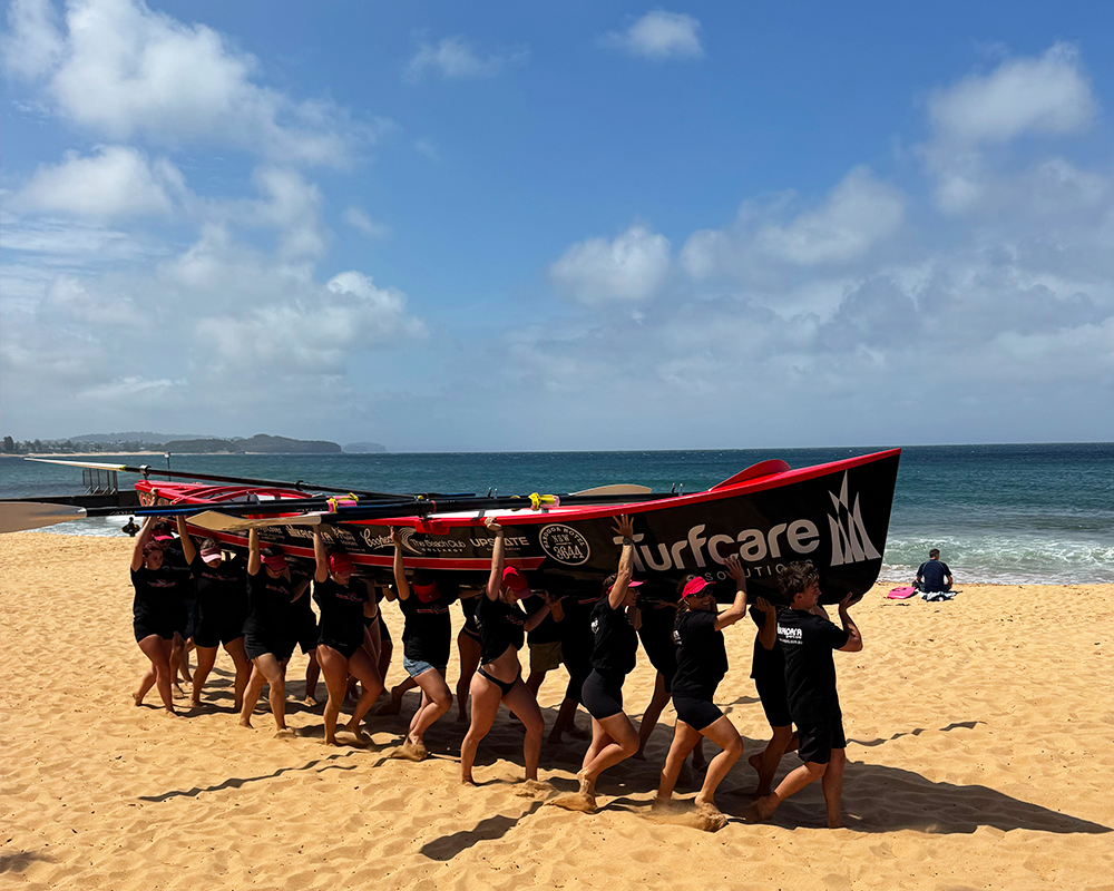 Turfcare Surf Boat, Collaroy Surf Boat Team